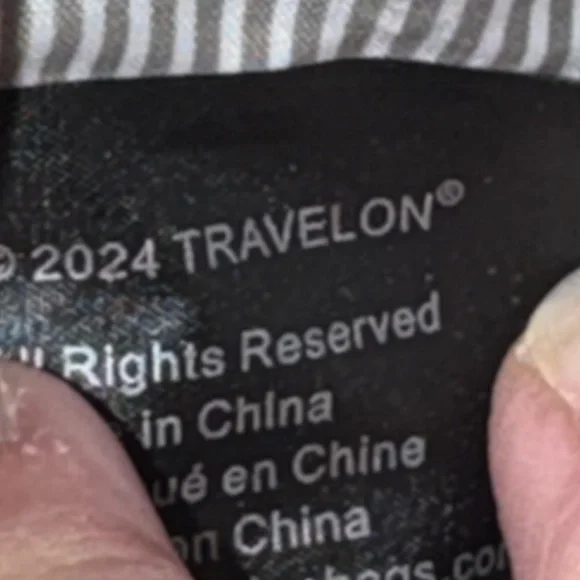 Travelon Boho Quilted RFID Blocking Belt Bag Crossbody quilted black Adj Strap - Picture 13 of 15